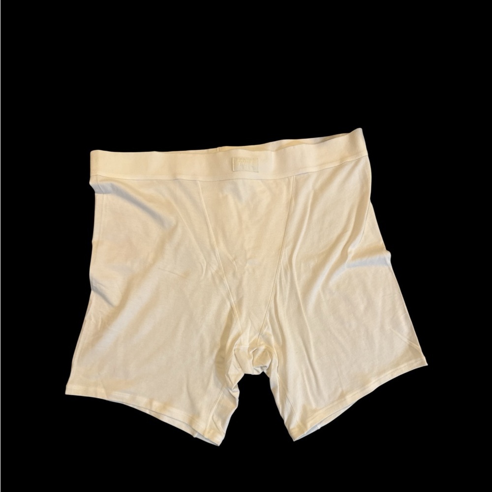SKIMS Women’s Cotton Rib Boxer-Marble - Picture 2 of 3